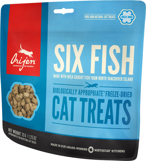 ORIJEN Six Fish Cat Treats 35 g