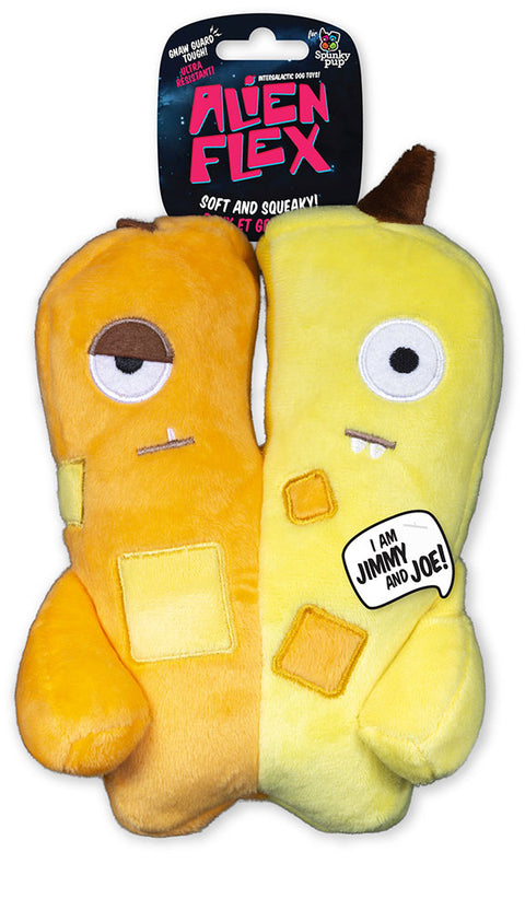 Jimmy & Joe Alien Flex Plush Toy