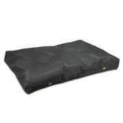Waterproof Rectangle Dog Bed: Large / Black