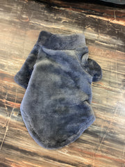 Grey fuzzy sweater