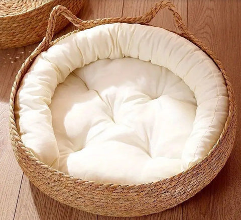 Wicker Cat Bed