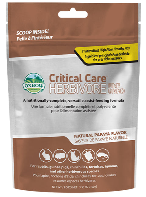 Critical Care Herbivore