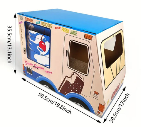 Ice Cream Truck Cat Scratcher