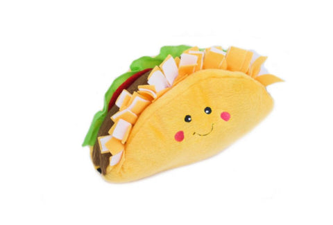 ZippyPaws NomNomz Squeaker Toy Taco