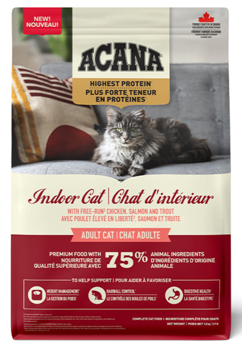 Acana Indoor Cat High Protien 1.8kg