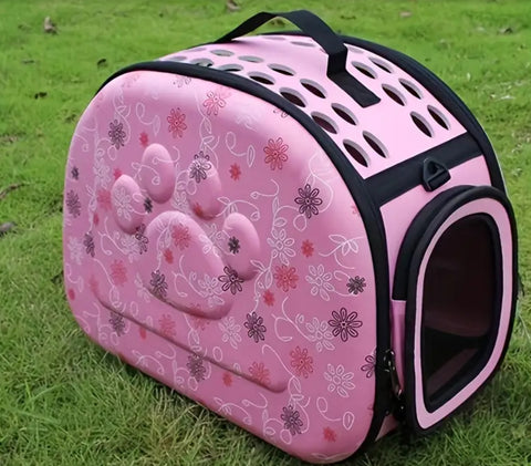 Floral Design Pet Carrier