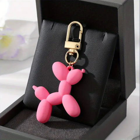 Balloon Dog Key Chain