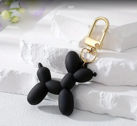 Balloon Dog Key Chain