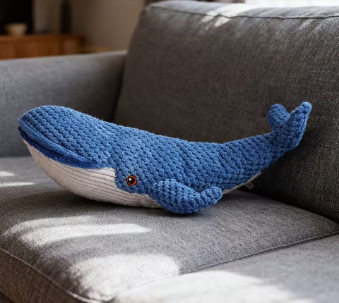 Whale Dog Toy