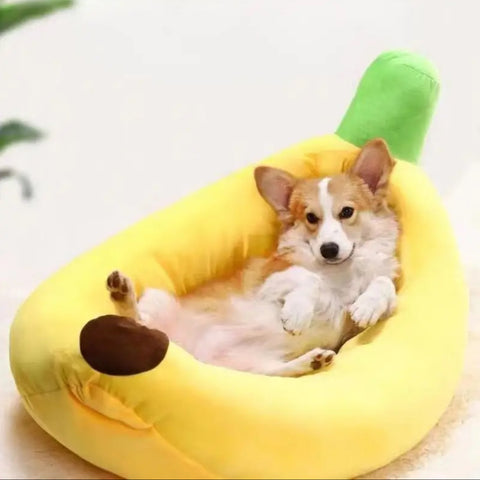 Soft Banana 🍌 Pet Bed