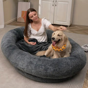 Human size dog bed