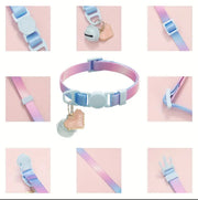 Chic Gradient Cat Collar