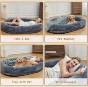 Human size dog bed