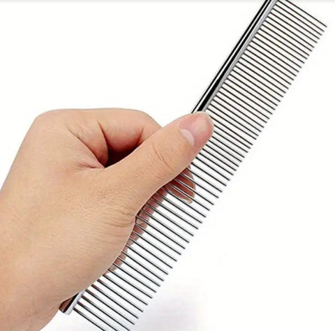 Stainless steel comb