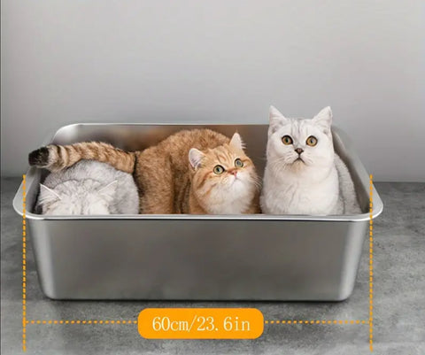 Stainless Steel Litter Box