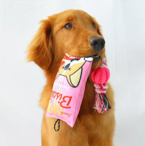 Chip Bag Rope Toy