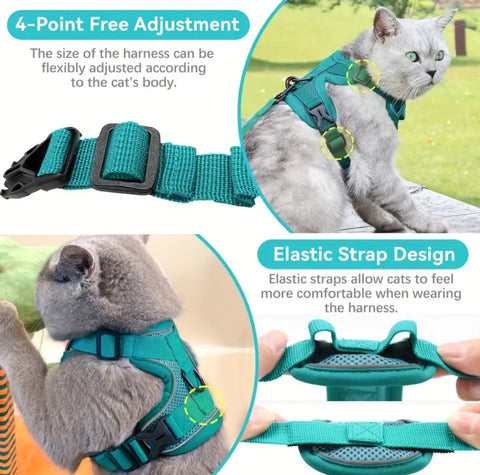 Escape-Proof Cat Harness