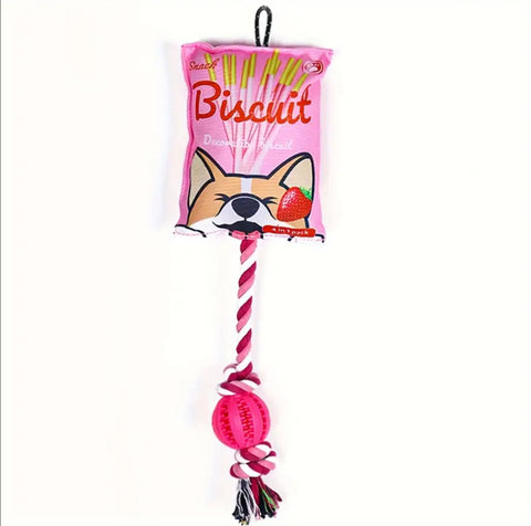 Chip Bag Rope Toy
