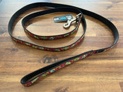 Dawg Tired Ribbon on Nylon 3/4” Leash