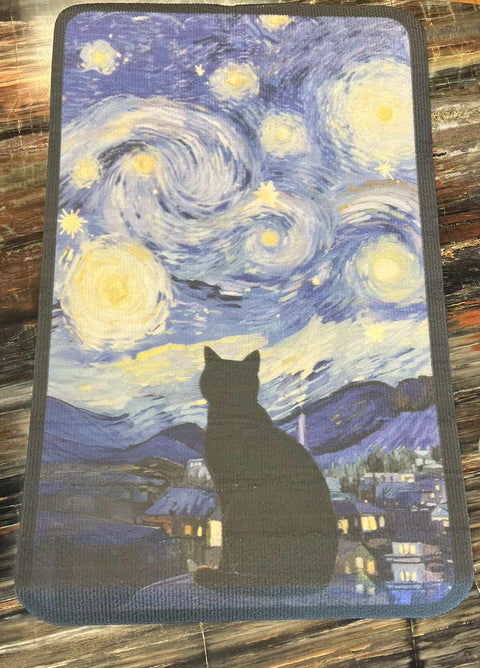 Starry Night Scratching Mat