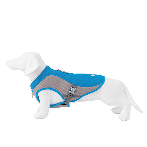 Blue & Grey Dog Cooling Vest