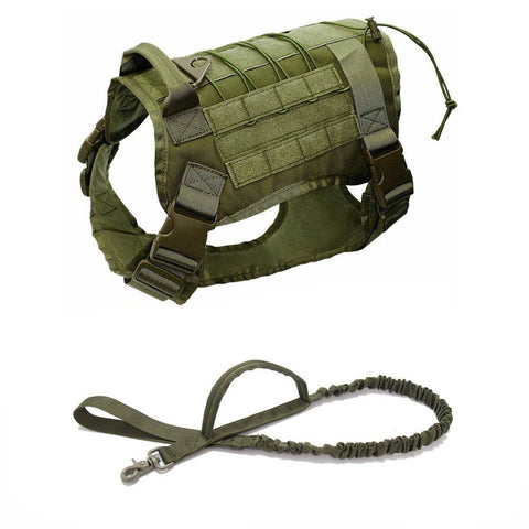 Training Hunting Molle Dog Tactical Harness Tactical Military Service Dog Vest