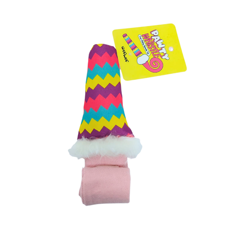 WufWuf Pawty Whistle Treat Hiding Squeaky Toy, Small/Medium