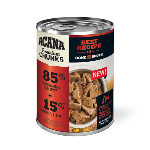 Acana PremiumDog Chunks Cans 12.8 oz