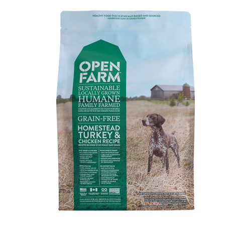 Open Farm Dog Homestead Turkey & Chicken