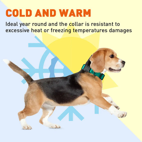 Dogline Biothane Reflective Dog Collar with Quick Release