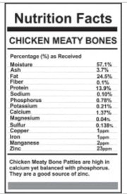 Carnivora Chicken Meaty Bones
