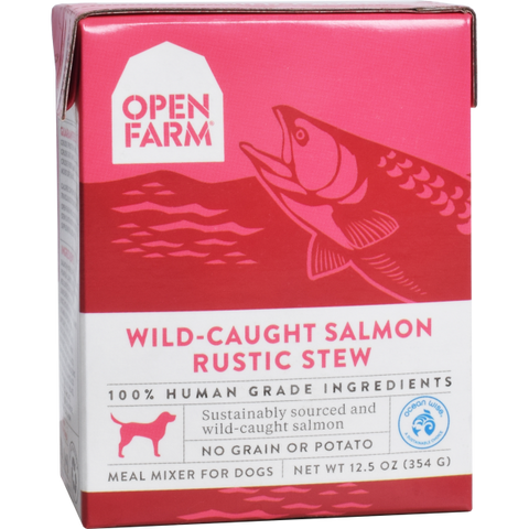 Open Farm Dog Wild Caught Salmon Rustic Stew