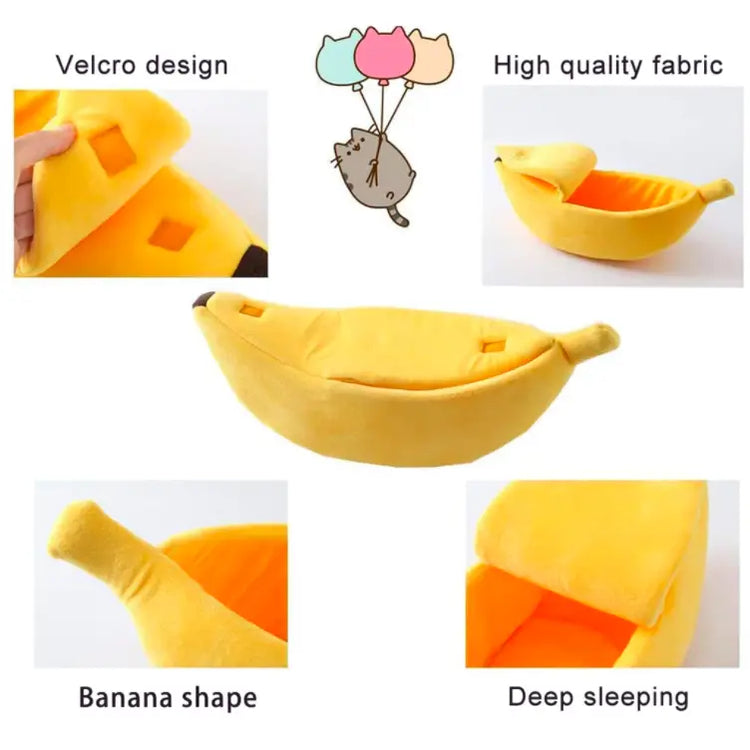 Banana Shape Pet Bed House The Pet Store Victoria