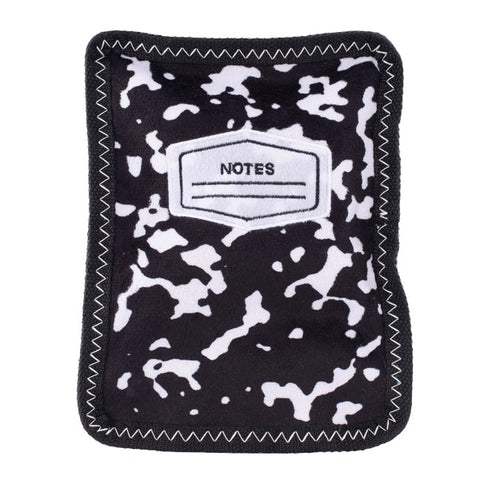 ZippyPaws Z-Stitch Squeaker Toy Composition Book – The Pet Store