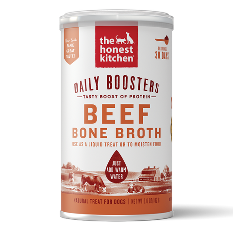Honest Kitchen Daily Boosters Beef Bone Broth