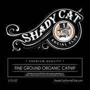 Shady Cat Organic Fine Ground Catnip Bag