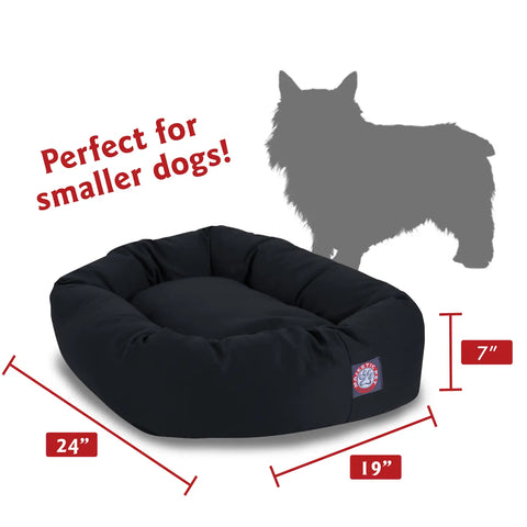 Poly/Cotton Bagel Dog Bed