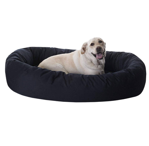 Poly/Cotton Bagel Dog Bed